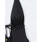 Damen Cut-Out Badeanzug R&B