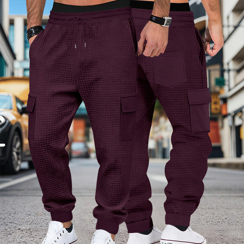 Herren Cargo-Hose mit elastischem Bund und praktischen Seitentaschen R&B