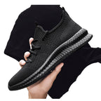 Damen Atmungsaktive Laufsneaker mit flexiblem Strickdesign R&B