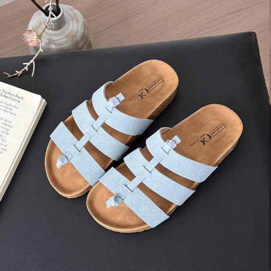 Damen komfortable Clogs mit verstellbaren Riemen und anatomischem Fußbett R&B