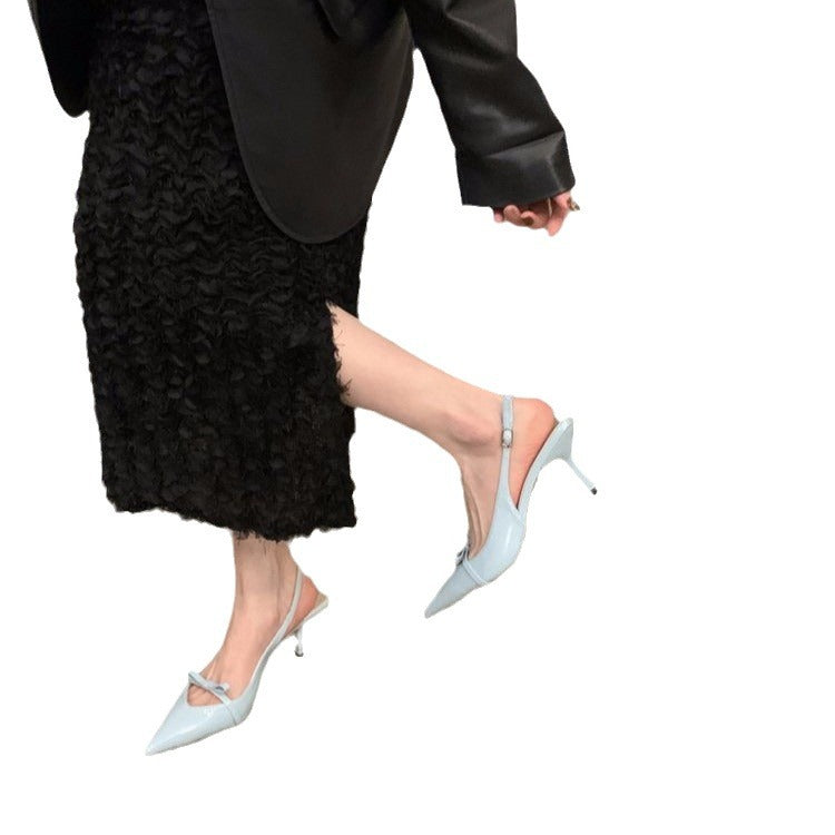 Damen Slingback-Pumps mit spitzem Design und elegantem Absatz R&B