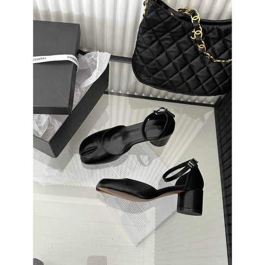 Damen schicke Slingback-Pumps mit modischem Glanz R&B