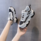 Damen Sportliche Trend-Sneaker mit gepolsterter Sohle und rutschfester Laufsohle R&B