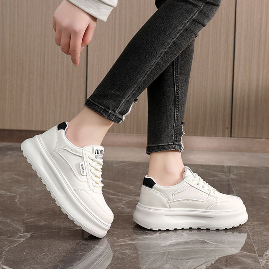 Damen Platform Sneakers mit modernem Design und bequemer Dämpfung R&B