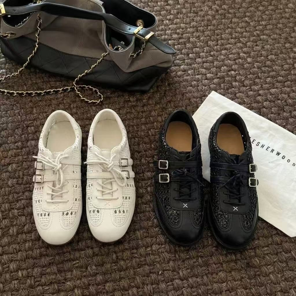 Damen Sneaker mit atmungsaktivem Obermaterial und innovativem Riemchensystem R&B