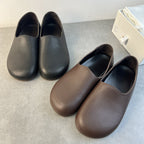 Damen Komfortable Clogs aus hochwertigem Leder