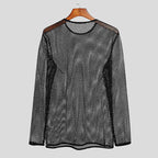 Herren Netzoberteil mit langem Arm R&B
