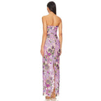 Damen Schickes Abendkleid mit floralem Design und figurbetonter Silhouette R&B