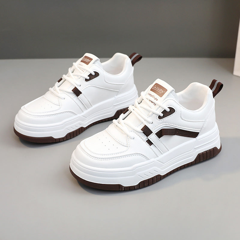 Damen sportliche Sneakers mit dämpfender Sohle und atmungsaktiver Obermaterialstruktur R&B