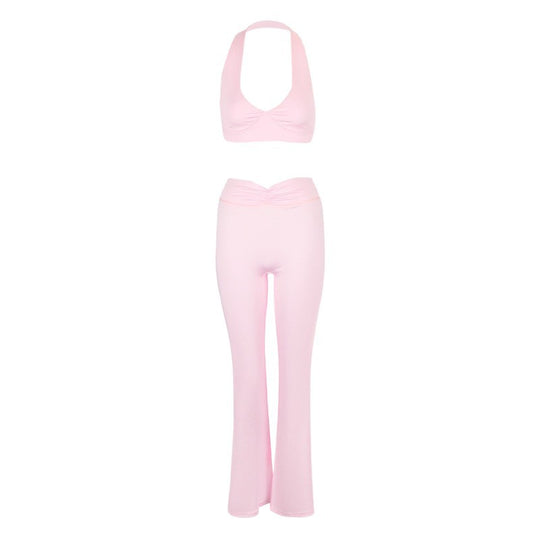 Damen Sportliches Zweiteiliges Set R&B