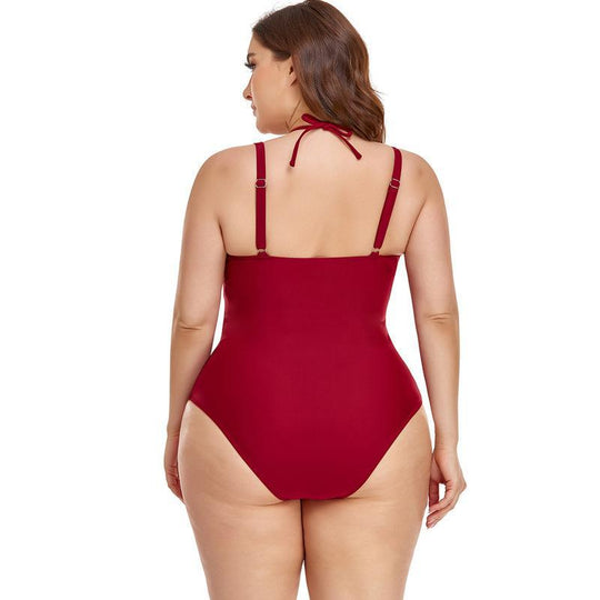 Damen Eleganter Einteiler mit raffiniertem Ringdetail R&B