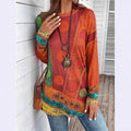 Damen Kunstvoll gestaltetes Langarmshirt R&B