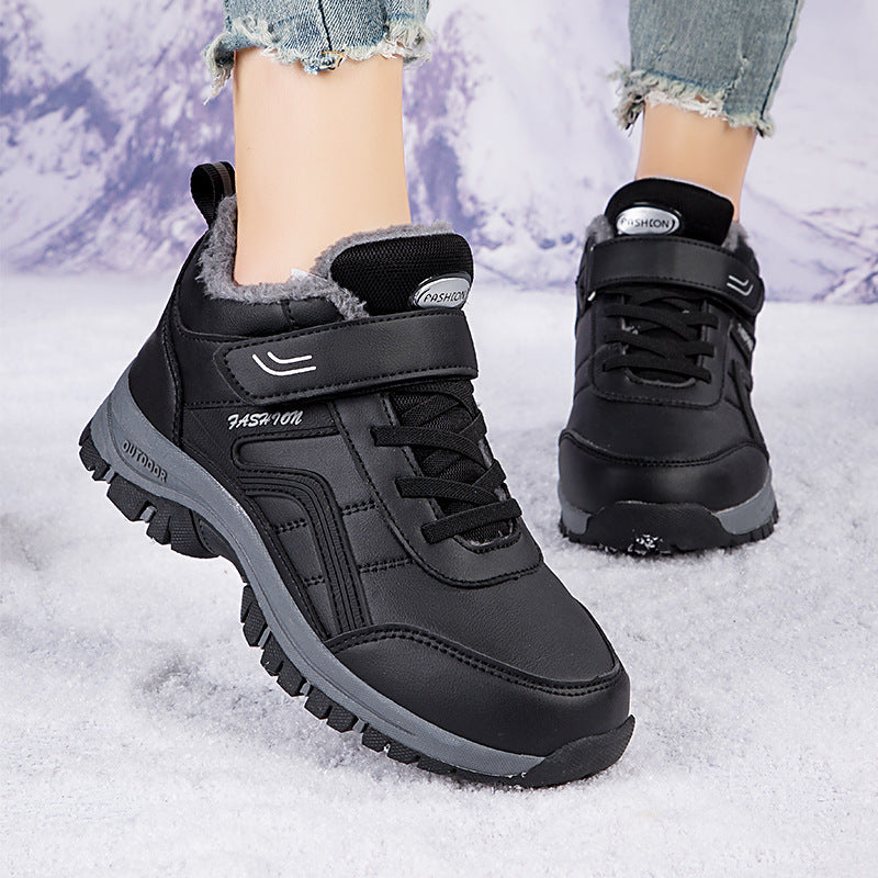 Damen Winter-Wanderschuhe mit isolierender Fütterung und rutschfester Sohle