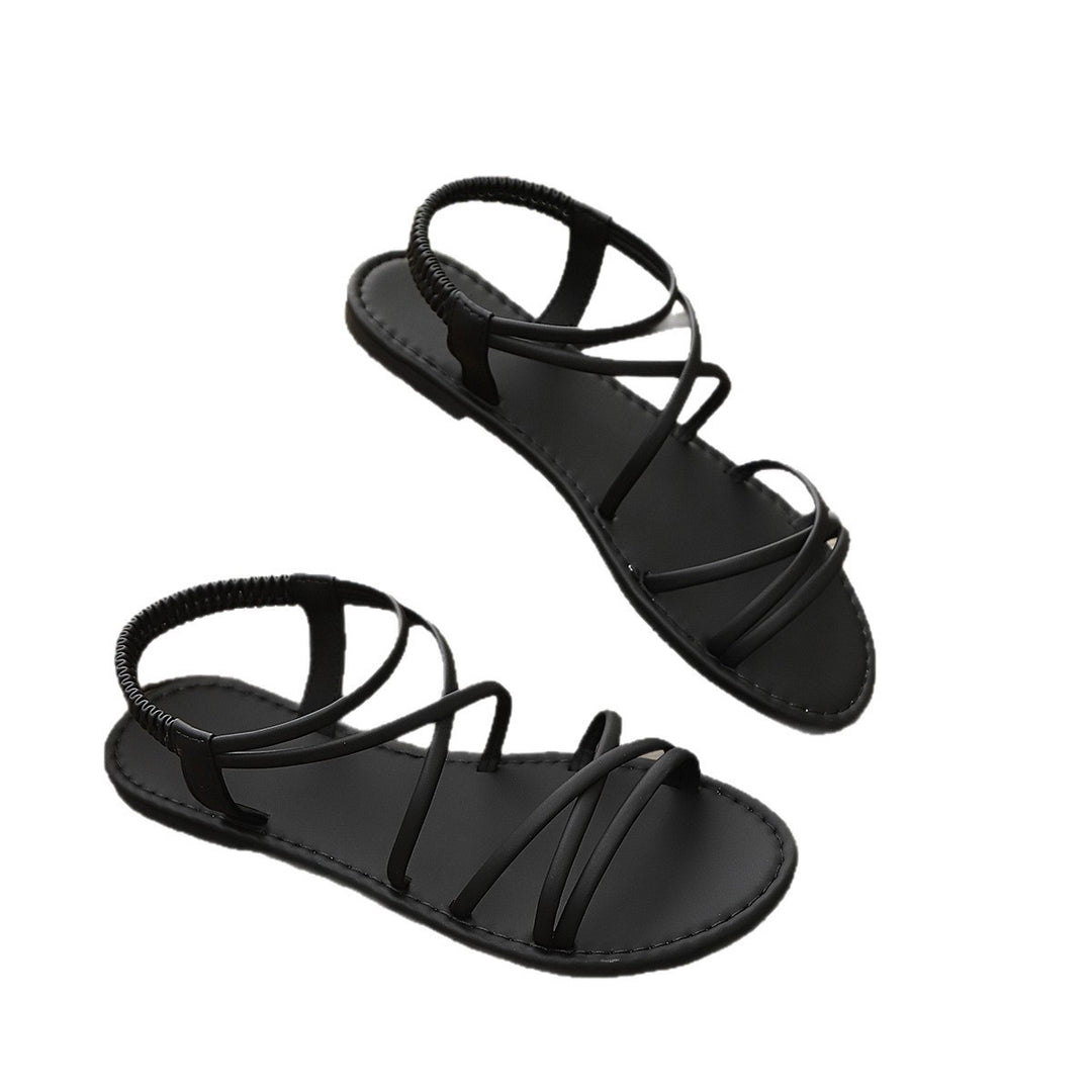 Damen Elegante Freizeit-Sandalen mit verstellbarem Riemen R&B