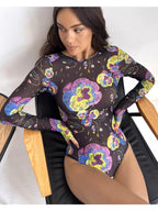 Damen figurbetontes Badeanzug R&B