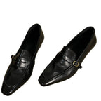 Damen elegante Ballerinas mit modischem Riemchen und hochwertiger Lederverarbeitung R&B