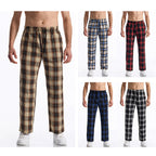 Herren bequeme Freizeithose mit Karomuster R&B