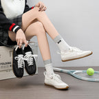 Damen Sportliche Sneakers im klassischen Retro-Stil mit rutschfester Sohle R&B