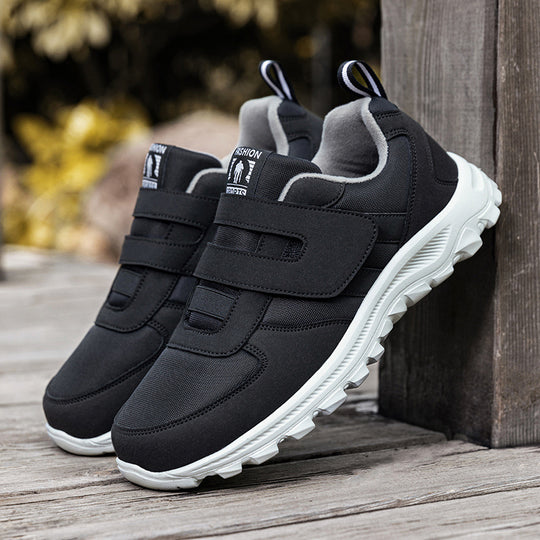 Damen Sportliche Sneakers mit verstellbarem Klettverschluss und dämpfender Sohle R&B