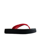 Damen modische Zehentrenner-Sandalen mit komfortablem Fußbett und rutschfester Sohle