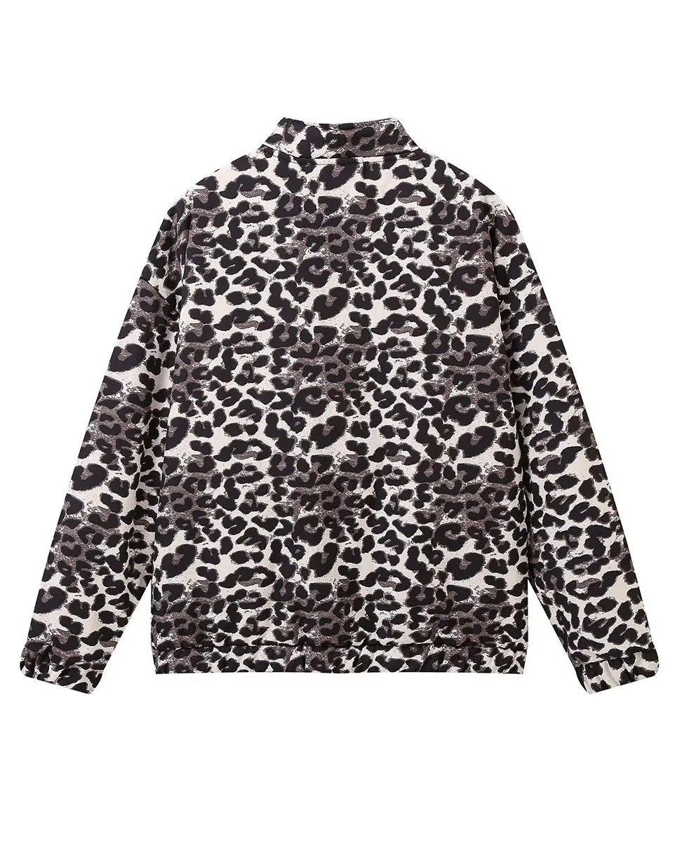 R&B | Gekürzte Lockere Zip Jacke