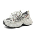 Damen moderne Laufsneaker mit atmungsaktiver Mesh-Oberfläche und dämpfender Sohle R&B