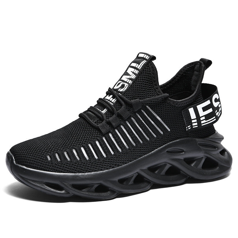 Unisex nan atmungsaktive ultraleichte Strick-Sneaker mit dämpfender Hohlsohle R&B