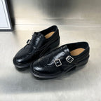 Damen Elegante Schnürschuhe mit doppeltem Schnallenverschluss und modischen Details R&B