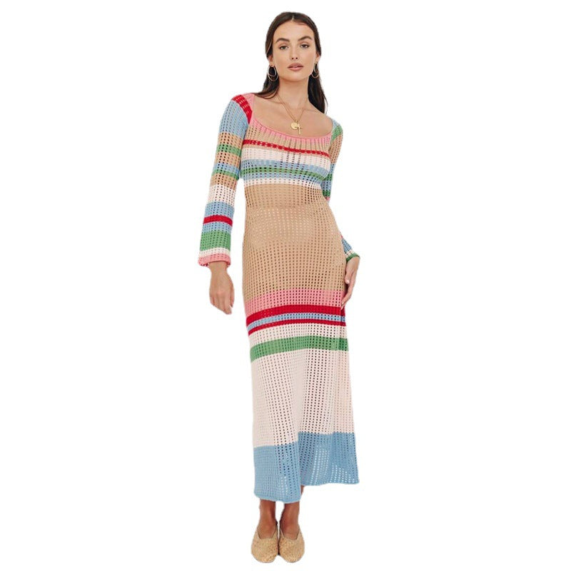 Damen Mesh-Kleid R&B