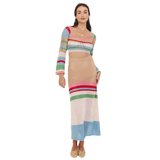 Damen Mesh-Kleid R&B