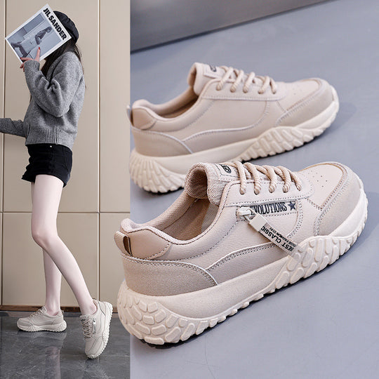 Damen Sportliche Sneakers mit robuster Profilsohle und atmungsaktiver Struktur R&B