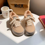 Damen Bequeme Sneaker mit flauschigem Innenfutter
