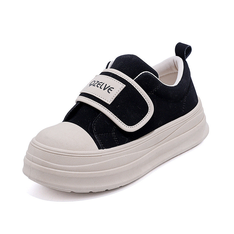 Damen Sneakers mit praktischem Klettverschluss und dämpfender Sohle R&B