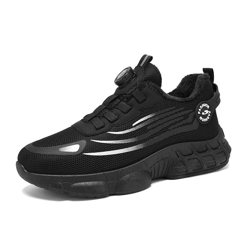 Herren Sportliche Sneakers mit innovativem Schnürsystem und isolierter Innensohle
