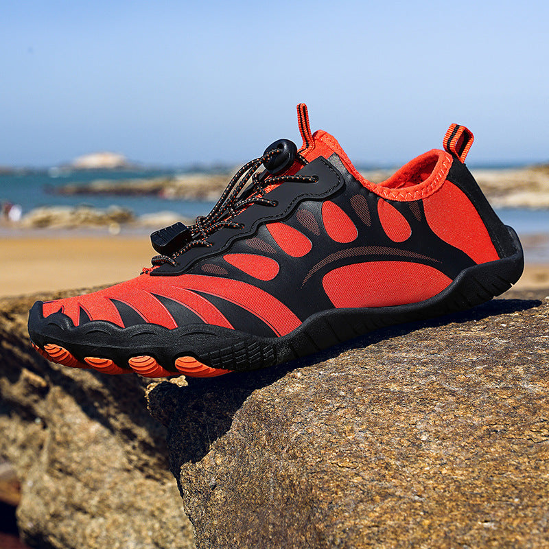 Damen Sportliche Wasserschuhe mit rutschfester Sohle und atmungsaktivem Obermaterial