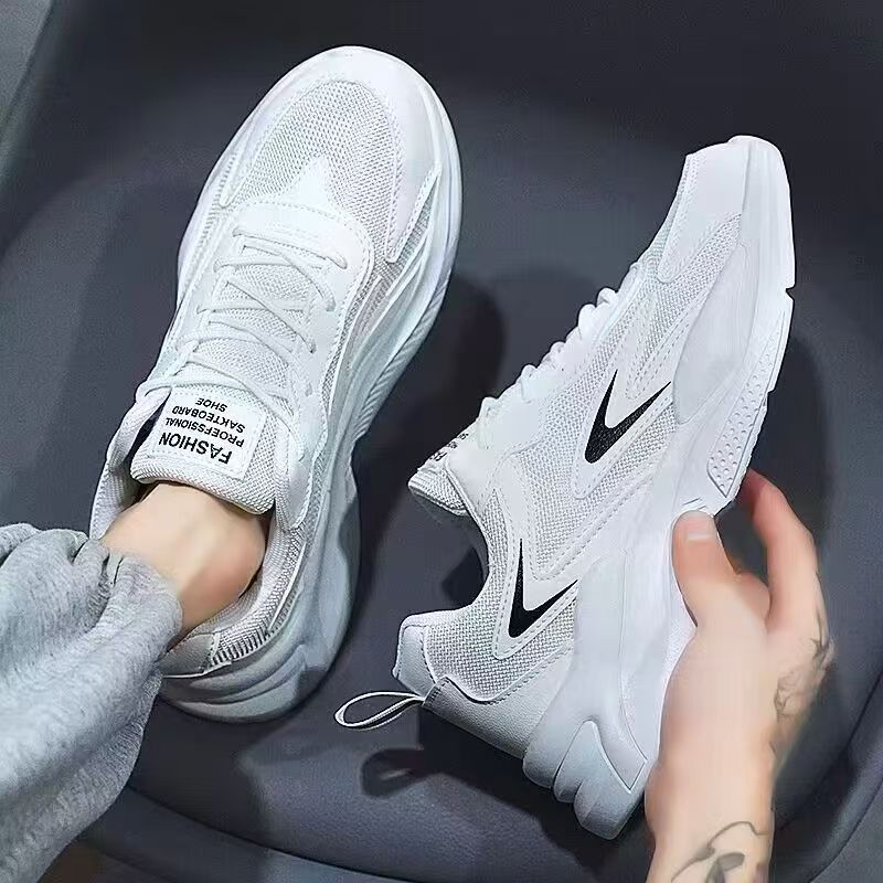 Damen Freizeit Sneakers mit atmungsaktiver Mesh-Oberfläche und dämpfendem Komfort