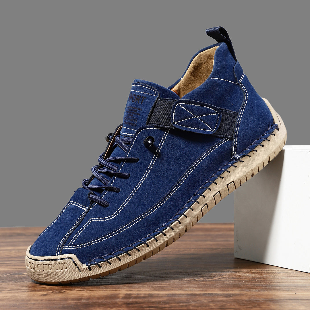 Damen Bequeme Freizeitschuhe mit elastischem Klettverschluss und atmungsaktiver Konstruktion R&B