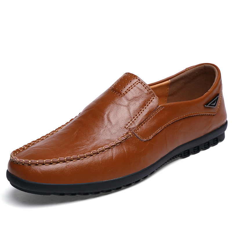 Herren Elegante und komfortable Mokassins aus weichem Leder R&B