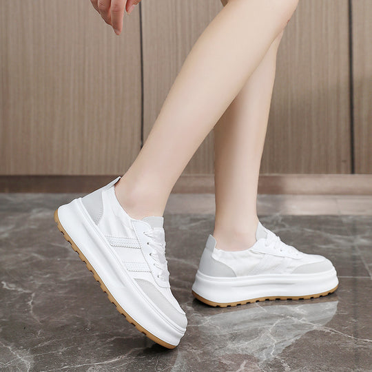 Damen Komfortable Chunky Sneakers mit atmungsaktiver Mesh-Oberfläche R&B