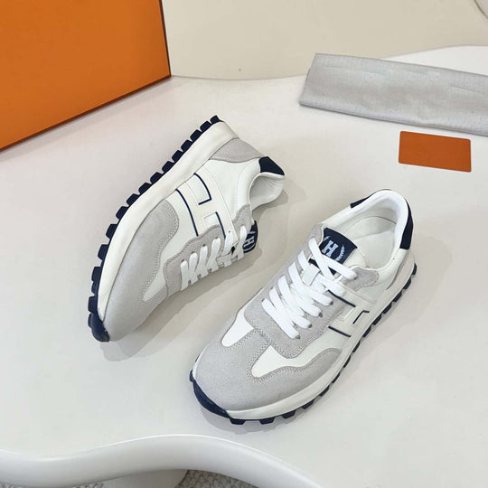Damen Modische Sneakers mit dämpfender Sohle und hochwertiger Wildleder-Design von R&B
