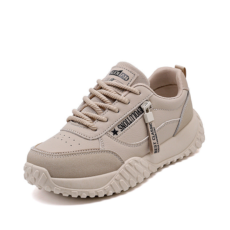 Damen Sportliche Sneakers mit robuster Profilsohle und atmungsaktiver Struktur R&B
