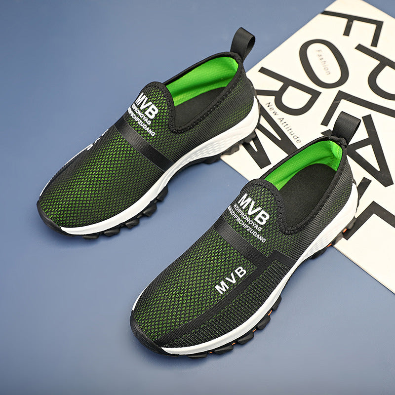 Damen Atmungsaktive Slip-On Sportschuhe mit rutschfester Sohle