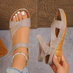 Damen Komfortable Sandalen mit atmungsaktiven Riemen R&B