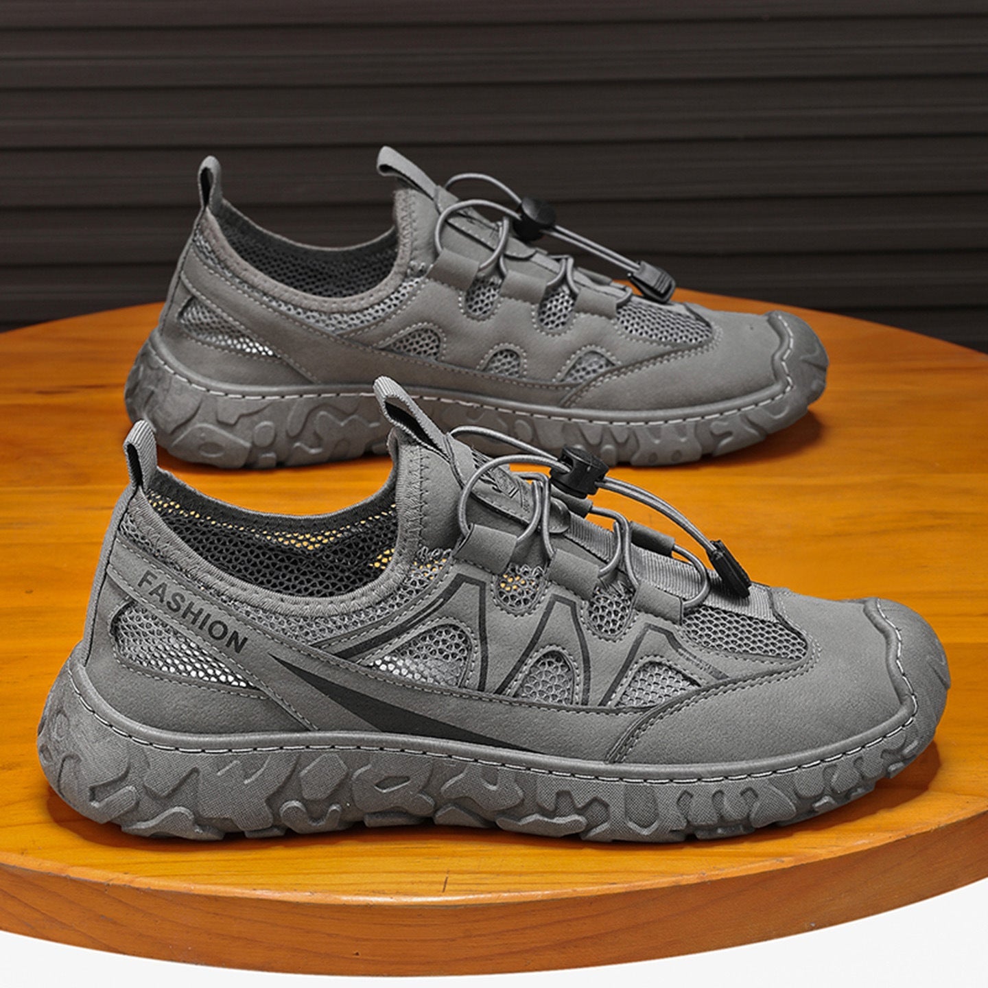 Damen Trendige Freizeit Sneaker mit atmungsaktivem Mesh-Obermaterial und rutschfester Sohle