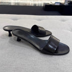Damen Bequeme Slides mit breitem Riemendesign R&B