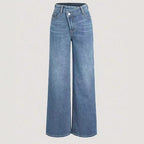 Damen Weitgeschnittene Denim-Jeans R&B
