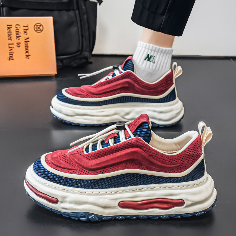 Damen Sportliche Air-Sohle Sneakers mit atmungsaktivem Obermaterial und flexiblem Design