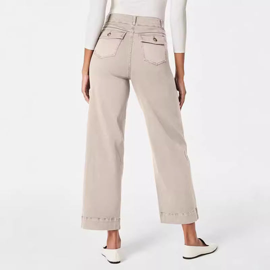 Damen weite Baumwollhose R&B
