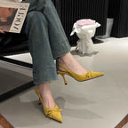 Damen Slingback-Pumps mit schickem Schleifendesign R&B