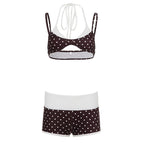 Damen Bikini-Set mit trendigem Punktedesign und modischem Schnitt R&B